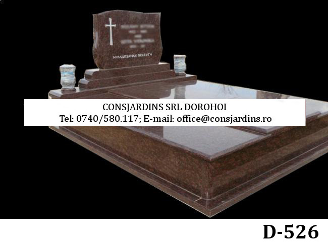 Monument funerar Consjardins SRL Dorohoi Botosani