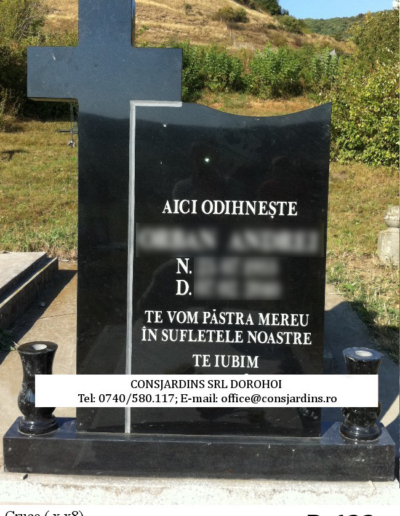 Monument funerar Consjardins SRL Dorohoi Botosani